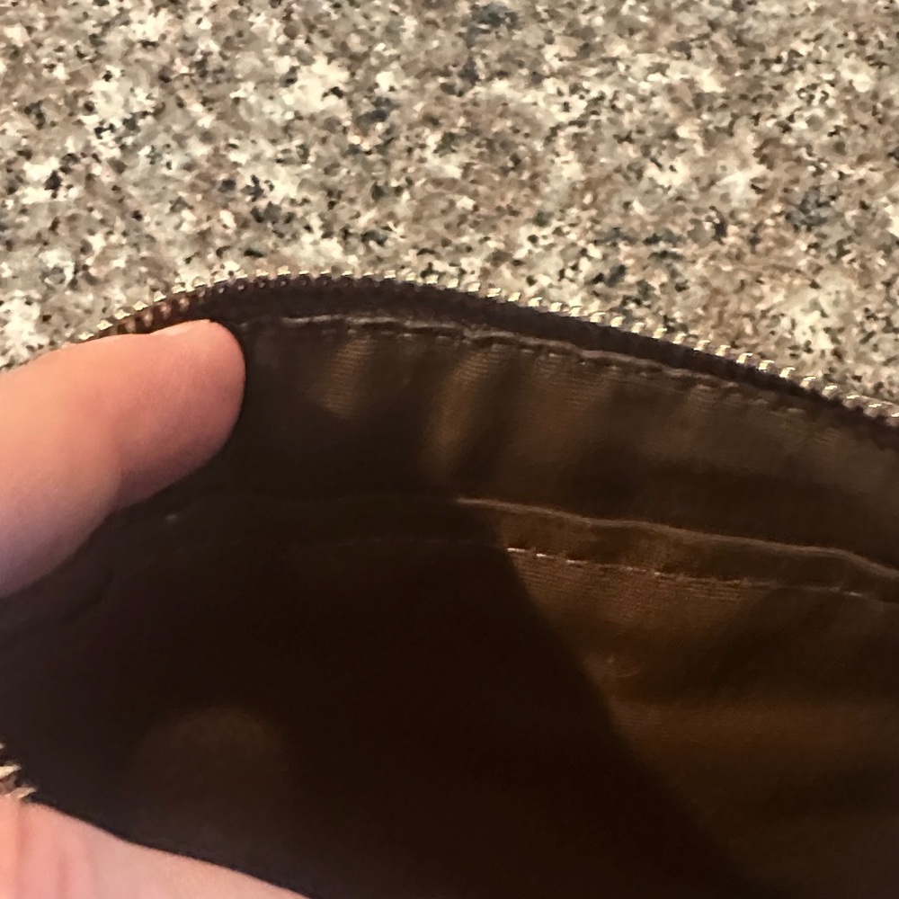 Coach Rich Brown Textured Wristlet cognac - Picture 5 of 7